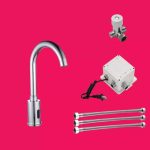 Baterie lebada cu senzor Crom Lucios, 2928, trendysanitary.ro