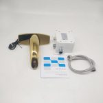 Baterie lavoar cu senzor gold, 4559, trendysanitary.ro