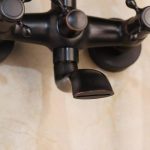 Baterie Cadă Negru Mat, 5666, trendysanitary.ro