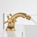 Baterie Bideu Bronz Antichizat, 7057, trendysanitary.ro