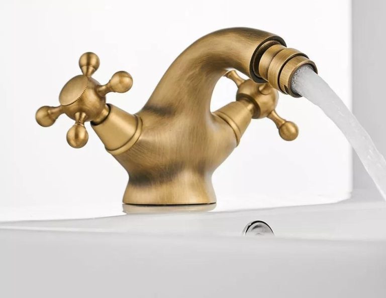 Baterii Sanitare Moderne, Baterie Bideu Bronz Antichizat, trendysanitary.ro