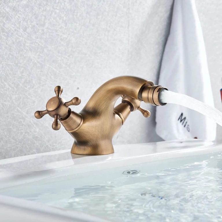 Baterii Sanitare Moderne, Baterie Bideu Bronz Antichizat, trendysanitary.ro