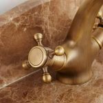 Baterie Lavoar Bronz Antichizat, 238, trendysanitary.ro