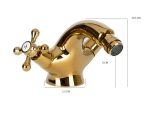 Baterie Bideu Gold, 5209, trendysanitary.ro