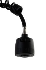 Baterie bucatarie, negru mat para de dus extractabila, 8303, trendysanitary.ro