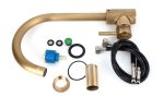 Set baterie cada+baterie lebada bronz antichizat, 9438, trendysanitary.ro