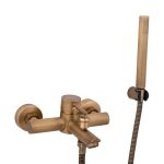 Set baterie cada+baterie lebada bronz antichizat+baterie lavoar, 1198, trendysanitary.ro