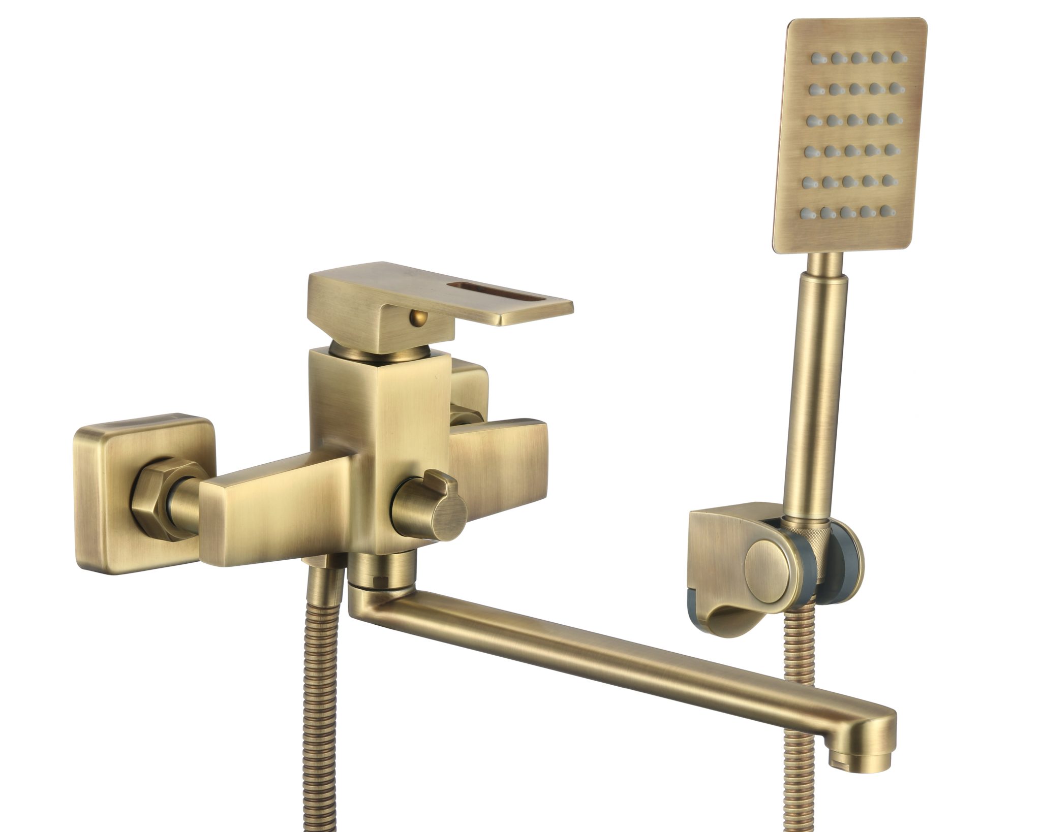 Baterie cada montare pe perete, bronz antichizat Baterie cada  montare pe perete, bronz antichizat, 4200, trendysanitary.ro