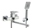 Baterie cada , montare pe perete,crom lucios, 3489, trendysanitary.ro