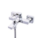 Baterie cada, slim design rectangular, crom lucios, 6103, trendysanitary.ro