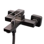 Baterie cada , slim design rectangular, gri, 4684, trendysanitary.ro