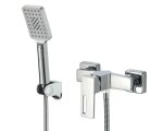 Baterie dus montare pe perete crom, 3259, trendysanitary.ro