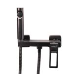 Baterie dus , slim design rectangular, gri, 5165, trendysanitary.ro