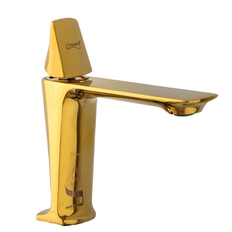 Baterii chiuveta baie, Baterie lavoar, TRENDY S,montare chiuveta baie, gold, trendysanitary.ro