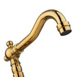 Baterie lavoar , montare pe blat ,gold, 1004, trendysanitary.ro