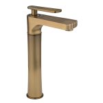 Baterie lavoar TRENDY’S, montare pe blat , langa lavoar, bronz antichizat, 1434, trendysanitary.ro
