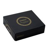 Baterie lavoar , montare pe blat, negru mat cu broderie ceramica, 212, trendysanitary.ro