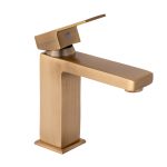 Baterie lavoar, TRENDY S, montare pe lavoar, bronz antichizat, 7085, trendysanitary.ro