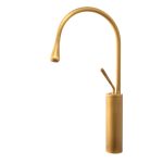 Baterie lavoar, montare pe blat,langa lavoar,bronz antichizat, 3937, trendysanitary.ro