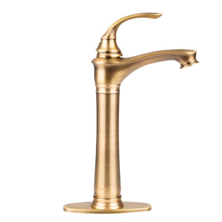 Baterii chiuveta baie, Baterie lavoar TRENDY’S, montare pe blat, bronz antichizat, trendysanitary.ro