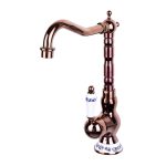 Baterie Lebădă, Rose, cu Broderie Ceramică, 3167, trendysanitary.ro