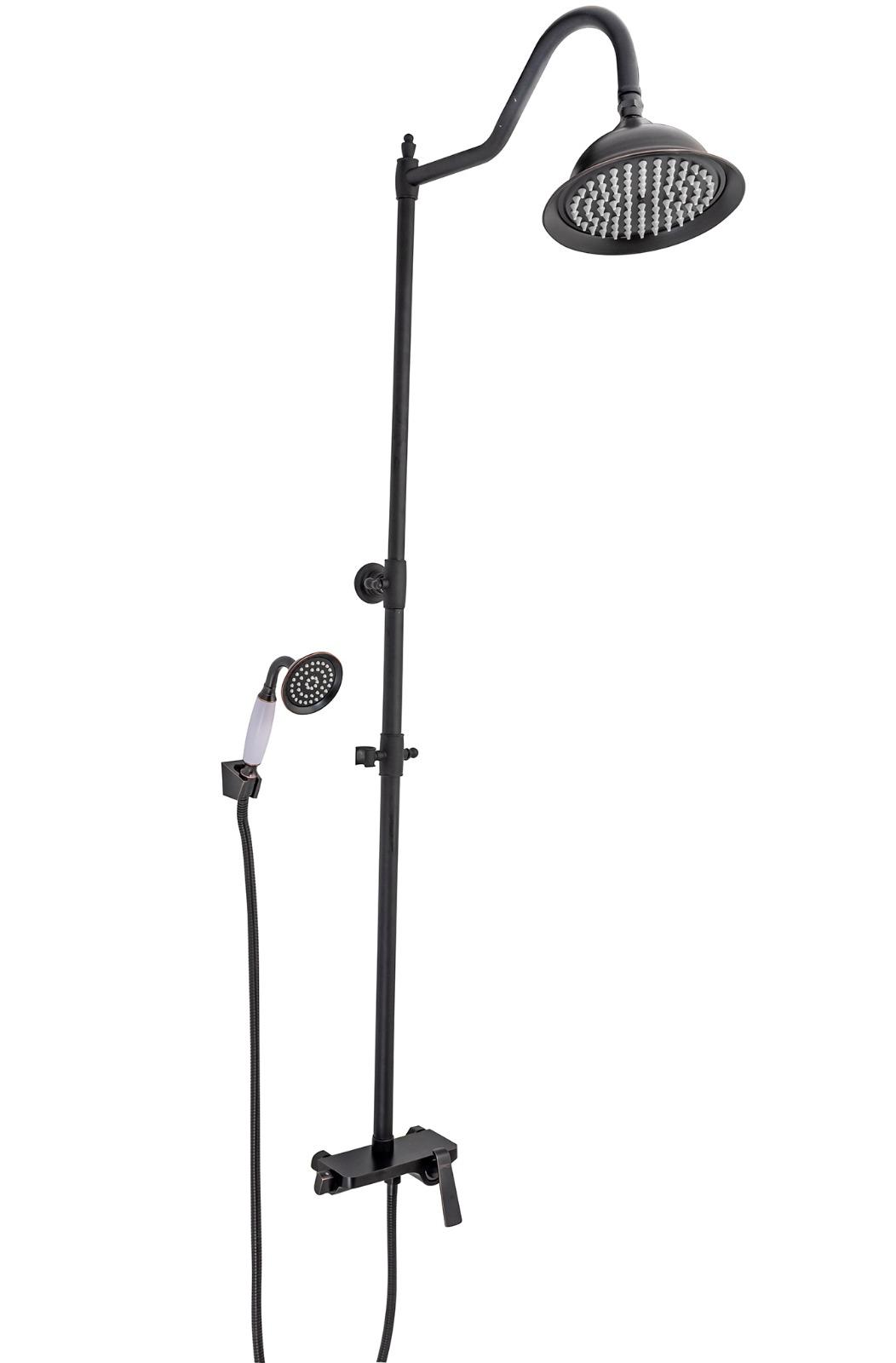 Coloana de dus 3 functii aspect negru antichizat TRENDY’S (2) Coloana de dus 3 functii aspect negru antichizat TRENDY’S, 6053, trendysanitary.ro
