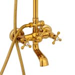 Coloana de dus TRENDY’S , cu trei functii , gold, 7712, trendysanitary.ro
