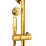 Coloana de dus TRENDY’S , cu trei functii , gold, 8248, trendysanitary.ro