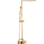 Coloana de dus TRENDY’S, gold ,cu trei functii, 598, trendysanitary.ro