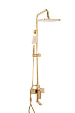 Coloana de dus TRENDY’S, gold ,cu trei functii, 6702, trendysanitary.ro
