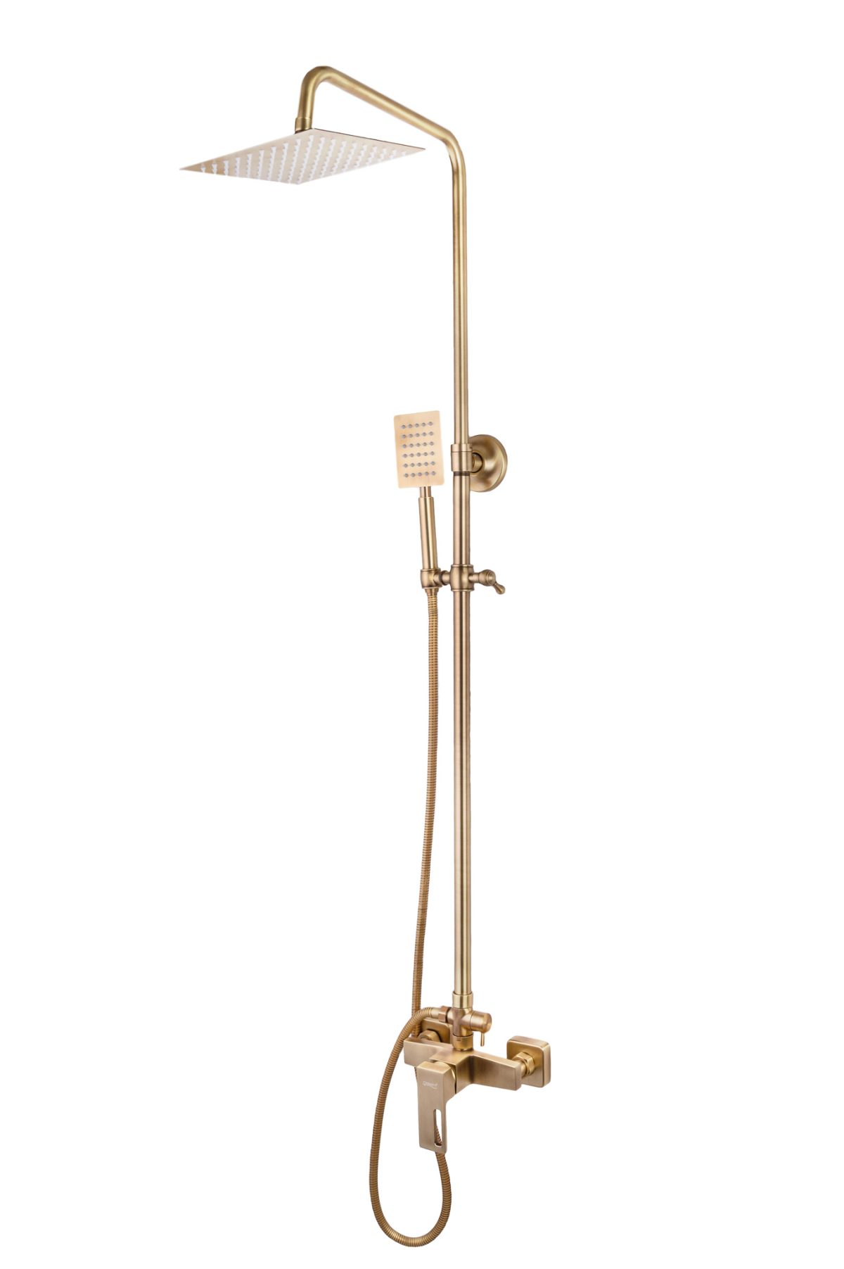 Coloana de dus Trendy s, cu doua functii, bronz atichizat, 8933, trendysanitary.ro