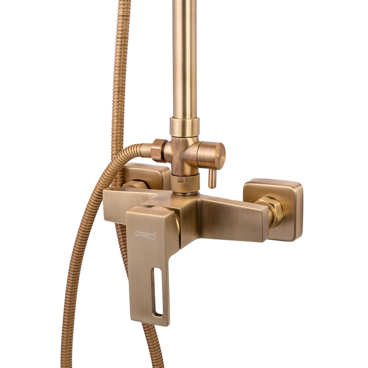 Coloana de dus Trendy s, cu doua functii, bronz atichizat, 6963, trendysanitary.ro