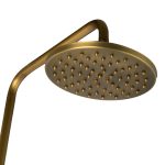 Coloana de dus TRENDY’S, cu doua functii, montare pe perete, bronz antichizat cu broderie ceramica, 2868, trendysanitary.ro