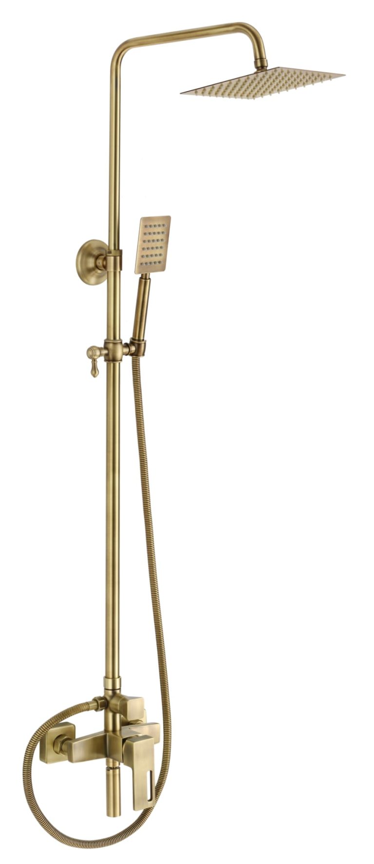 Coloana de dus TRENDY’S ,cu trei functii, bronz antichizat, 622, trendysanitary.ro