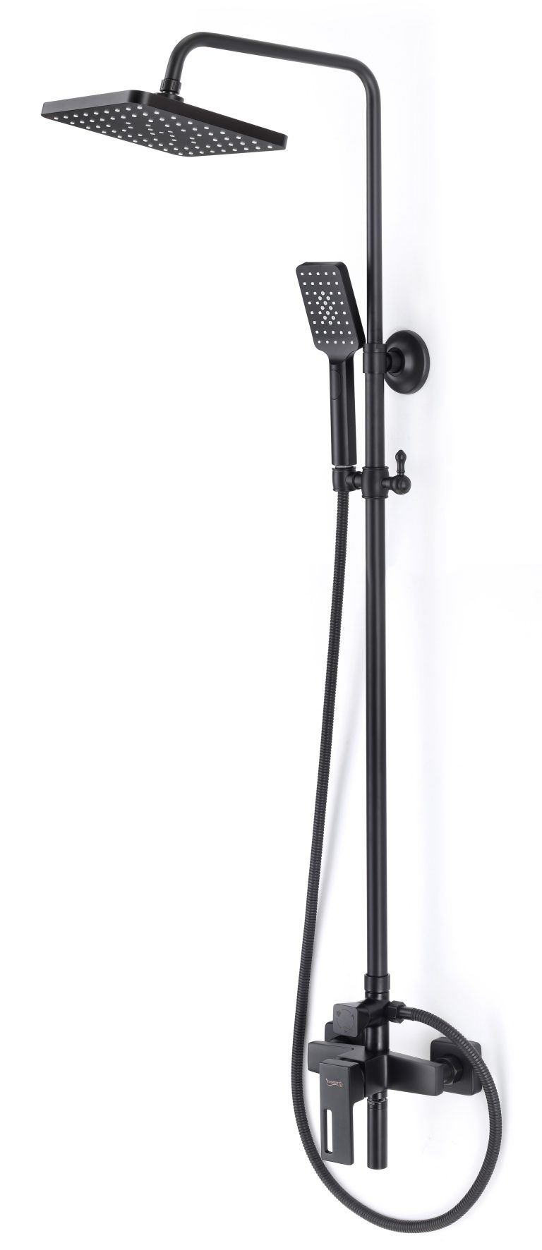 Coloana de dus TRENDY’S, cu trei functii, negru mat, 5512, trendysanitary.ro