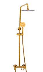 Coloana de dus, TRENDY’S, cu trei functii,gold, 2365, trendysanitary.ro