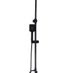 Coloana de dus, TRENDY’S, negru mat cu trei functii, 9417, trendysanitary.ro