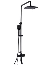 Coloana de dus, TRENDY’S, negru mat cu trei functii, 4184, trendysanitary.ro