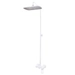 Coloana de dus TRENDY S, slim cu doua functii, alb, 4009, trendysanitary.ro