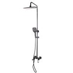 Coloana de dus TRENDY’S, slim cu trei functii, negru, 7318, trendysanitary.ro