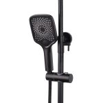 Coloana de dus TRENDY’S, slim cu trei functii, negru, 6505, trendysanitary.ro