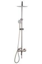 Coloana de dus TRENDY’S ,cu trei functii,inox satinat, 5979, trendysanitary.ro
