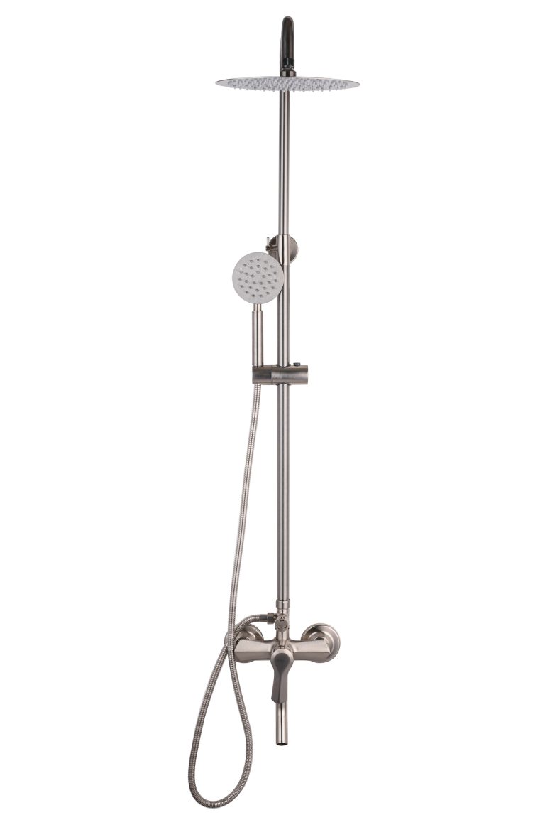 Coloane dus, Coloana de dus TRENDY’S ,cu trei functii,inox satinat, trendysanitary.ro