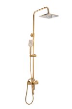 Coloana de dus, TRENDY’S, gold, cu trei functii, 3646, trendysanitary.ro
