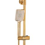Coloana de dus, TRENDY’S, gold, cu trei functii, 4466, trendysanitary.ro