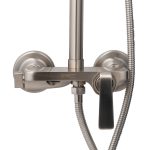Coloana dus 3 functii aspect inox satinat TRENDY’S , 5468, trendysanitary.ro