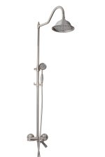 Coloana dus 3 functii aspect inox satinat TRENDY’S , 3798, trendysanitary.ro