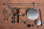 Coloana dus, trei functii, inox satinat TRENDY’S, 2802, trendysanitary.ro