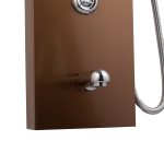 Panou de dus cu hidromasaj, Trendy s, cu 4 functii, rose satinat, 7831, trendysanitary.ro
