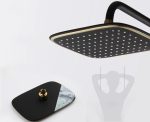 Panou dus, TRENDY’S, trei functii, negru/auriu, 966, trendysanitary.ro
